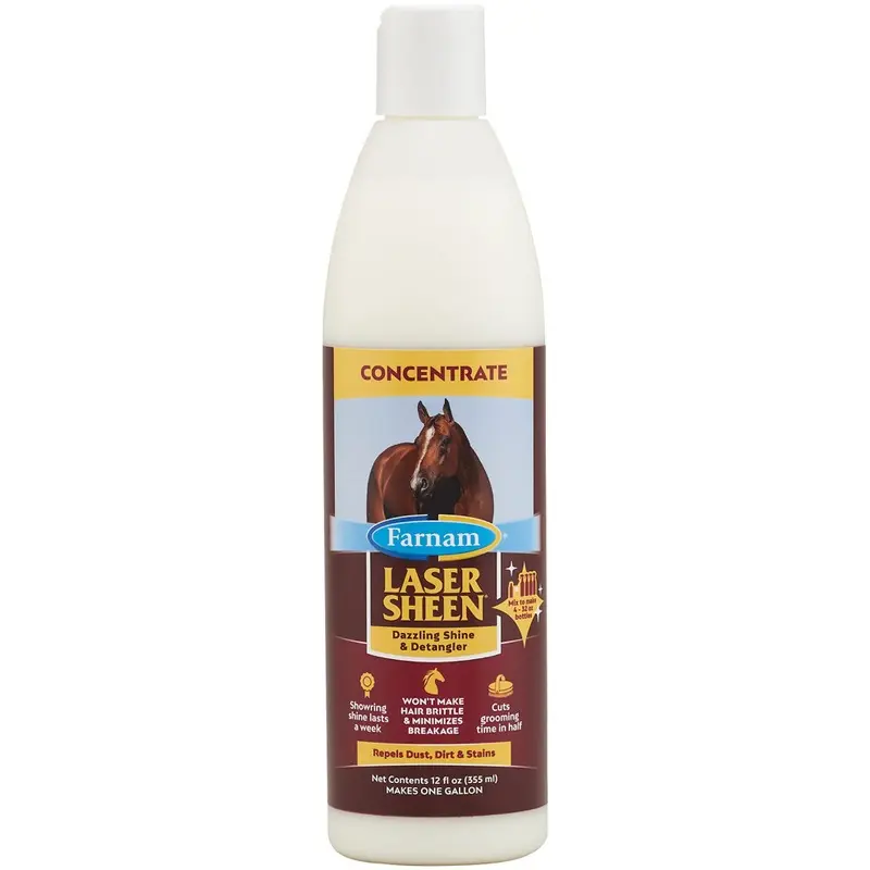 Farnam Laser Sheen Dazzling Shine & Detangler Concentrate