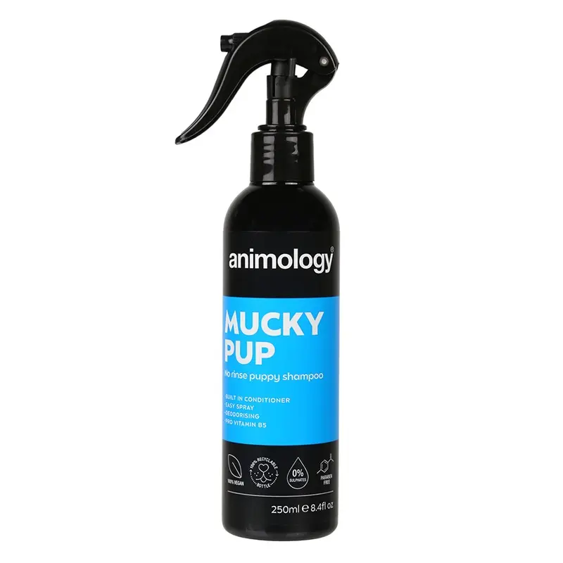 Animology Mucky Pup No Rinse Dog Shampoo 250Ml