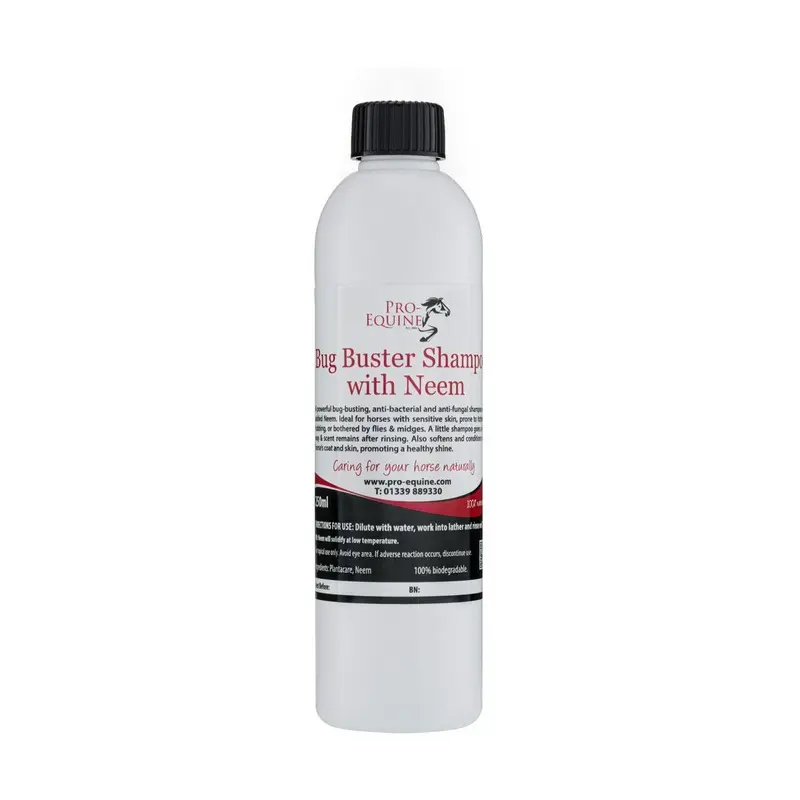 Equine Products Uk Pro-Equine Bug Buster Neem Shampoo For Horses - 250Ml