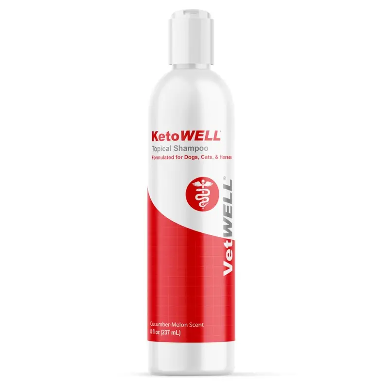 Vetwell Ketowell Topical Shampoo For Dogs & Cats - 8 Oz 8Oz