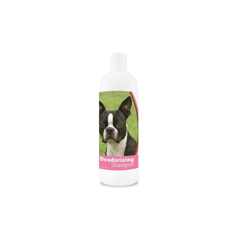 Healthy Breeds 840235103691 16 Oz Boston Terrier Deodorizing Shampoo 16Oz