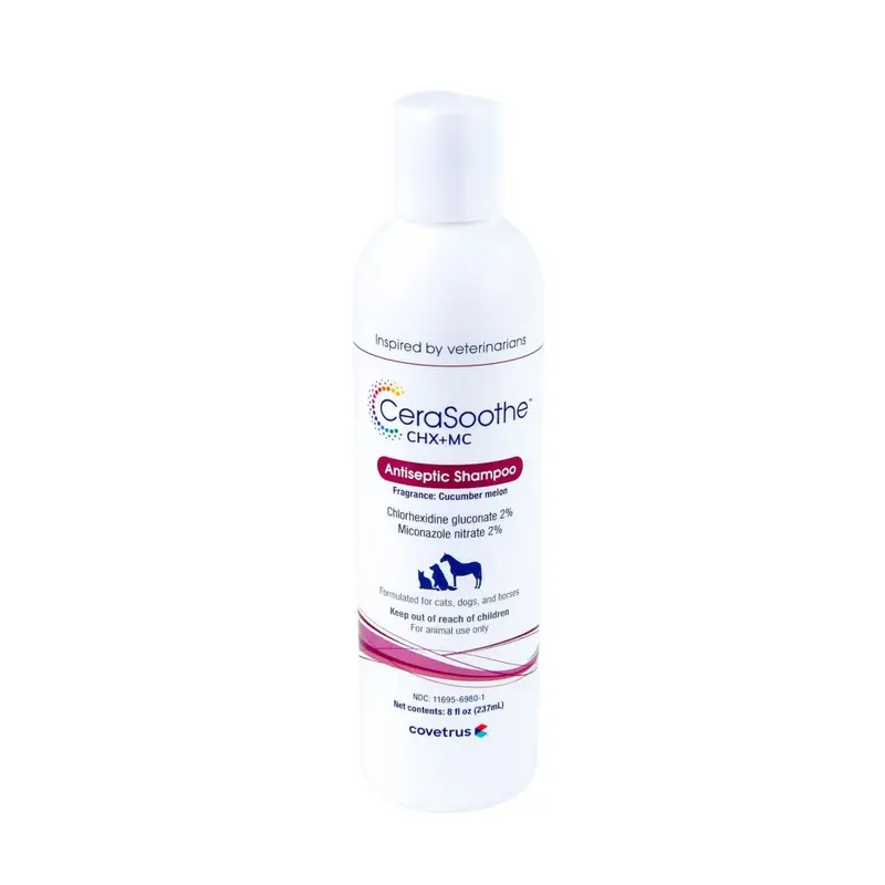 Cerasoothe Chx+Mc Antiseptic Shampoo 8Oz