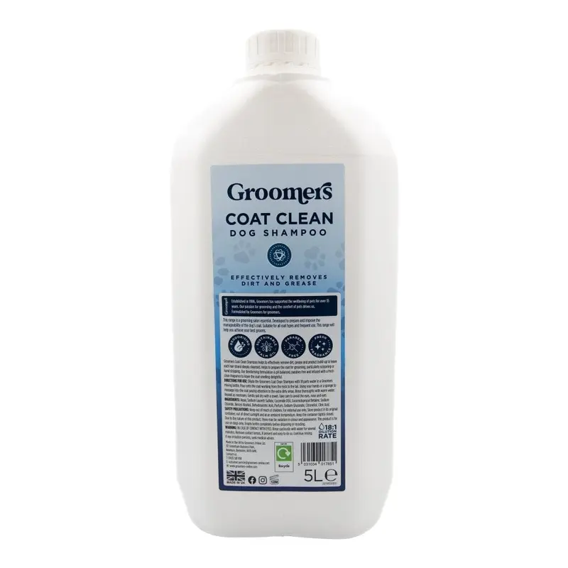 Groomers Coat Care Coat Clean Shampoo 5L