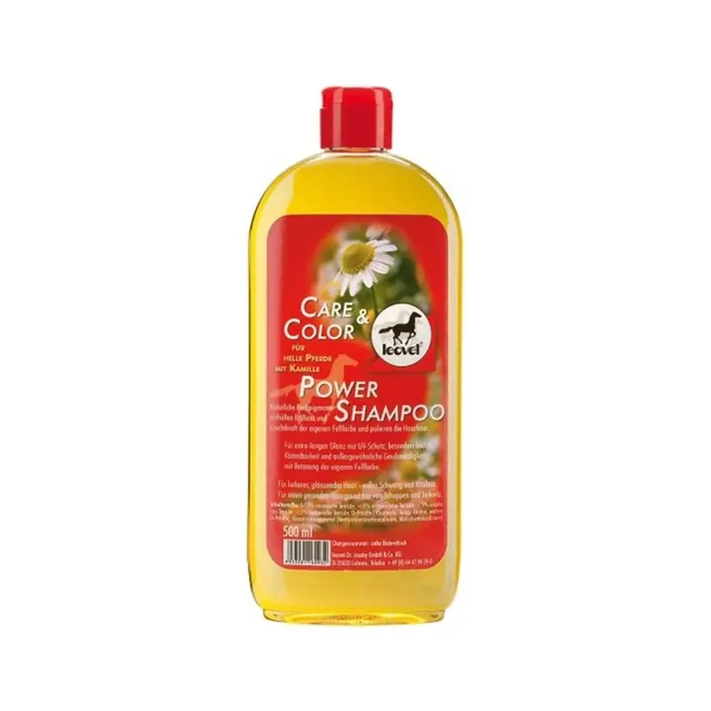 Leovet Unisex Black Power Shampoo - Pale