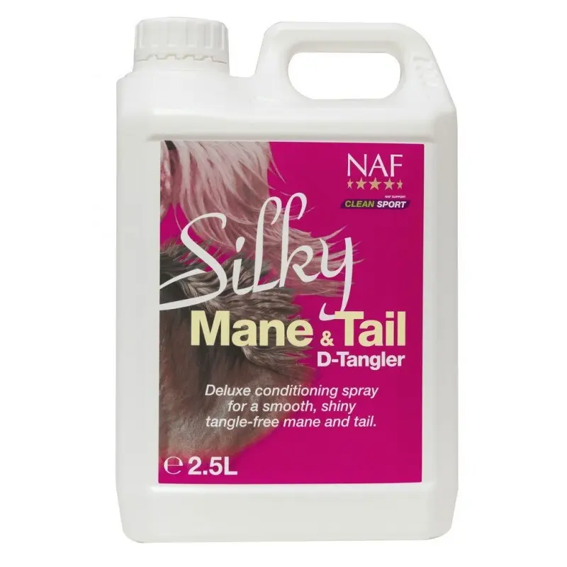 Naf Blanc Mane Care Refill For Horses D-Tangler Silk Mane And Tai