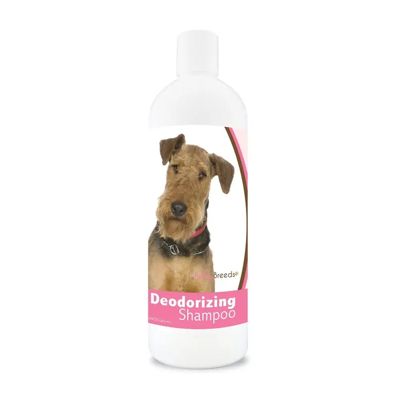 Races Saines Healthy Breeds Airedale Terrier Deodorizing Shampoo 16 Oz 16Oz
