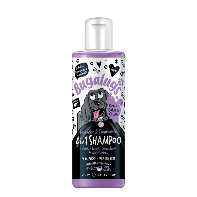Bugalugs 4 In 1 Lavender & Chamomile Shampoo - 250Ml