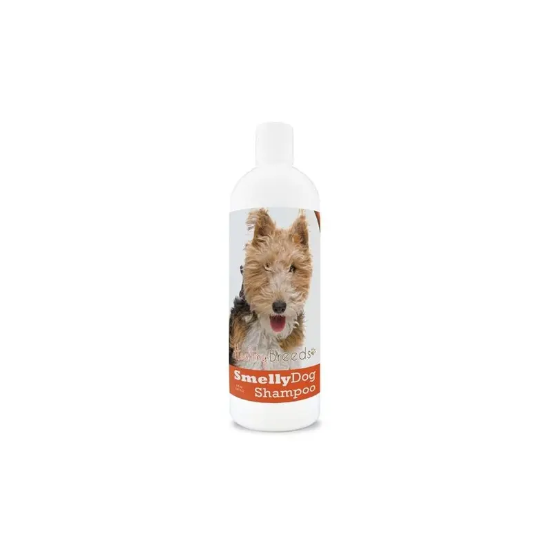 Healthy Breeds 192959001556 8 Oz Wire Fox Terrier Smelly Dog Baking Soda Shampoo 8Oz