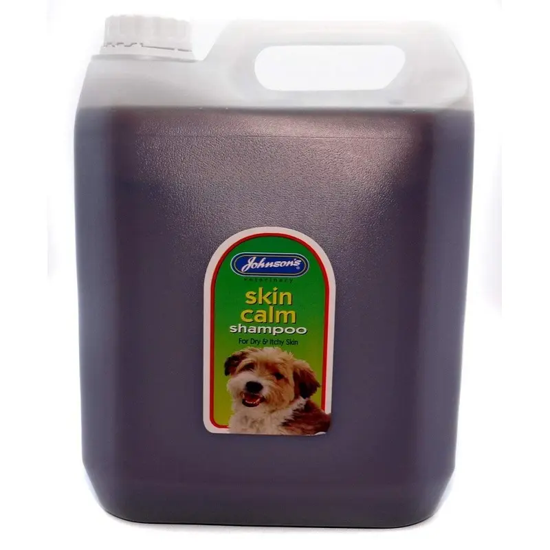 Johnsons Skin Calm Shampoo for Dogs, 5 Litre, clear