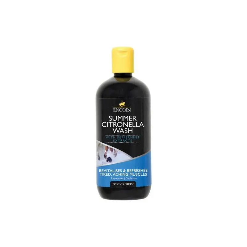 Lincoln Citronella Summer Wash - Bottle 500Ml