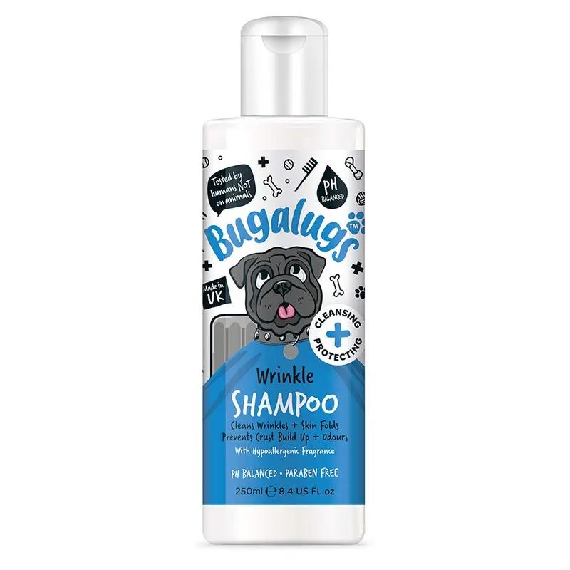 Bugalugs Wrinkle Pet Shampoo For Dogs & Cats 250Ml
