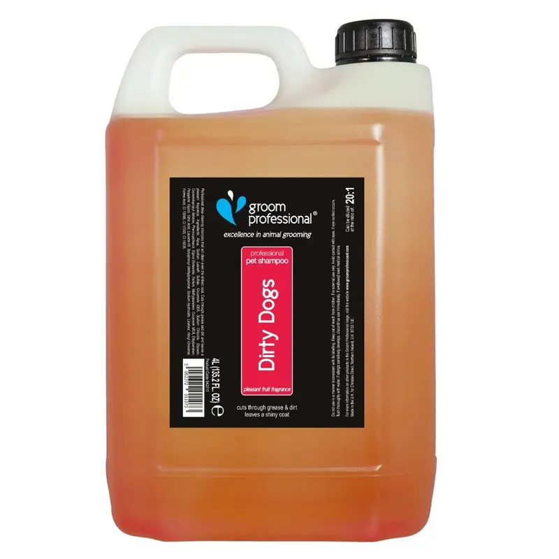 Groom Professional Dirty Dogs Shampoos 4L