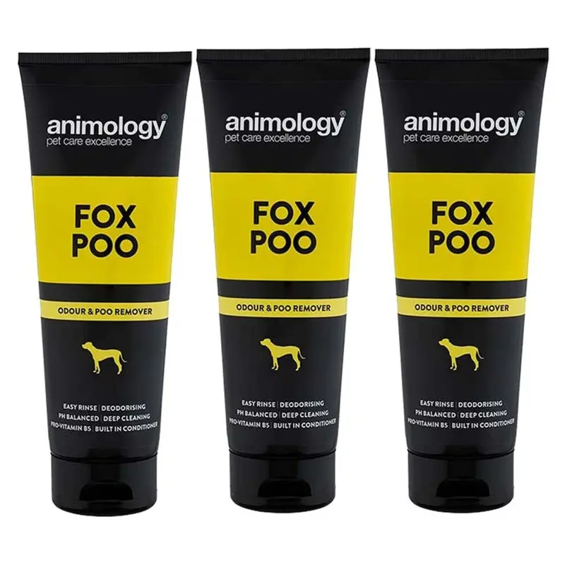 Animology X Fox Poo Dog Shampoo - 250Ml Size 3