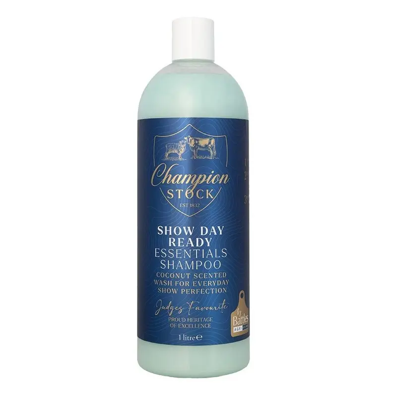 Champion Unisex Stock Show Day Ready Essentials Shampoo -  One Colour 1 Litre