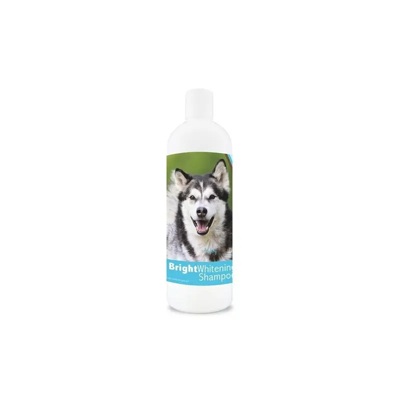 Healthy Breeds 840235100713 12 Oz Alaskan Malamute Bright Whitening Shampoo 12Oz