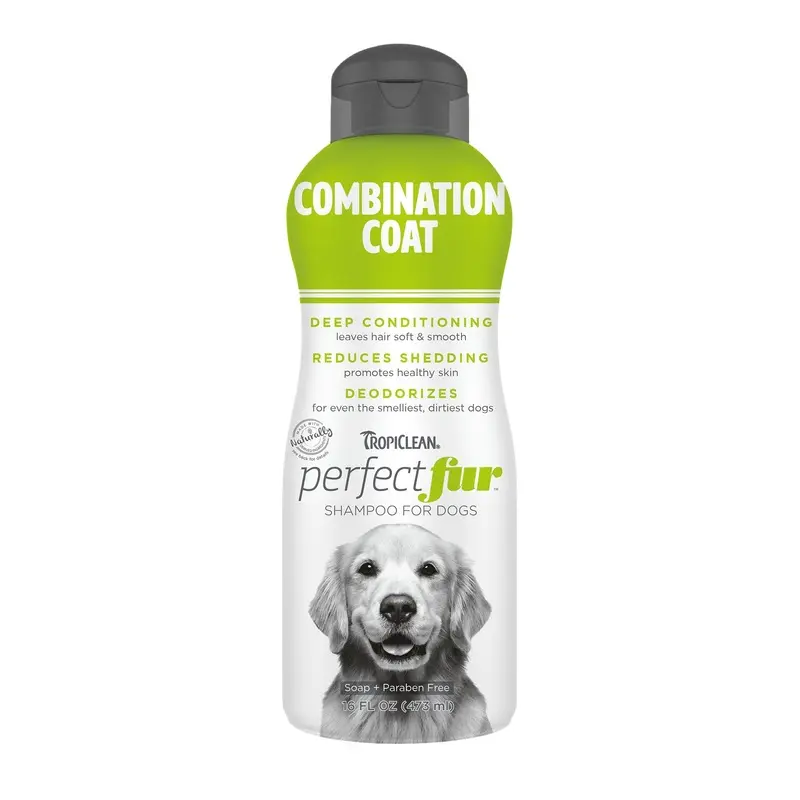 Tropiclean Golden Perfect Fur Combination Coat Shampoo For Dogs Size 3