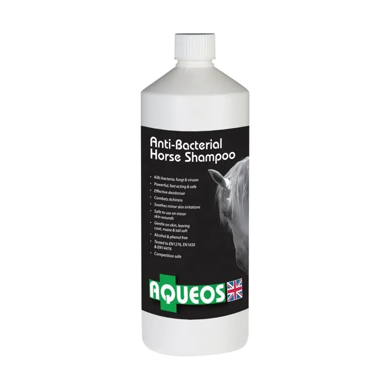 Aqueos Anti-Bacterial Horse Shampoo Liquid