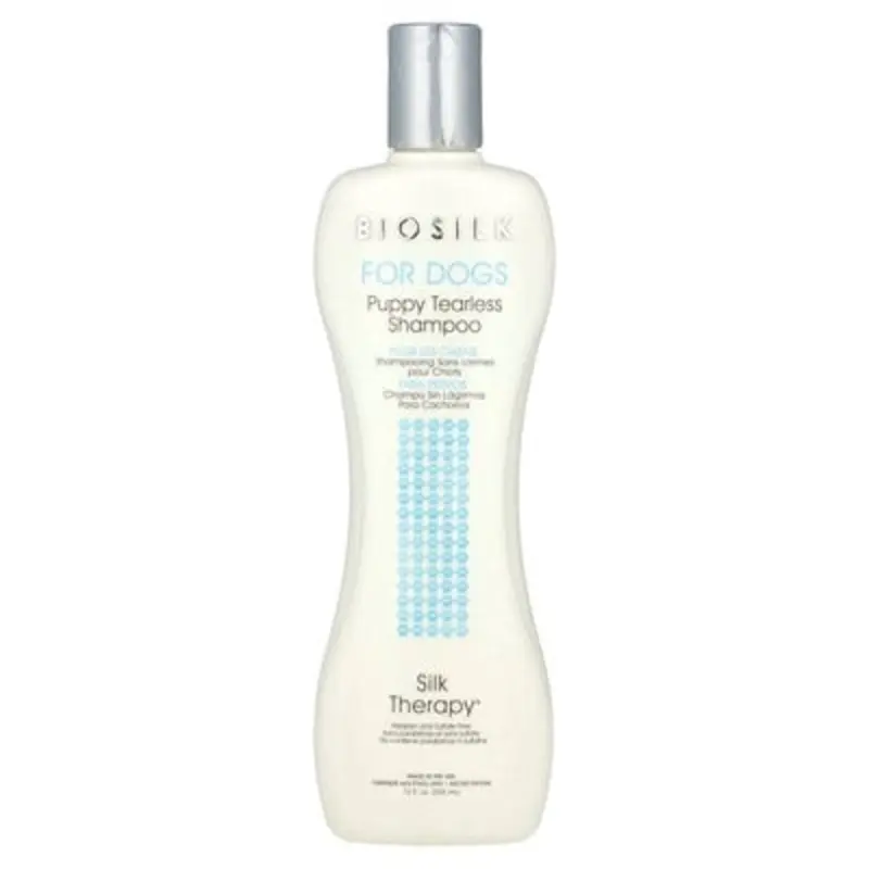 Biosilk , Silk Therapy, Puppy Tearless Shampoo, For Dogs, 12 Fl Oz (355 Ml)