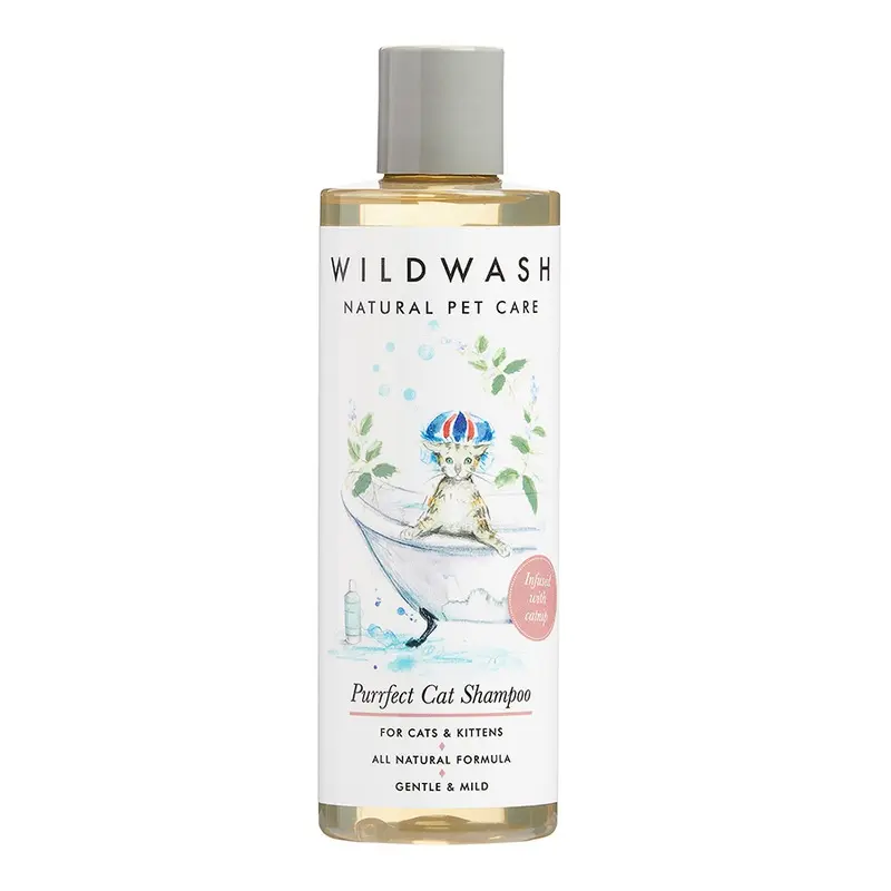 Wildwash Purrfect Cat Shampoo With Added Catnip 250Ml