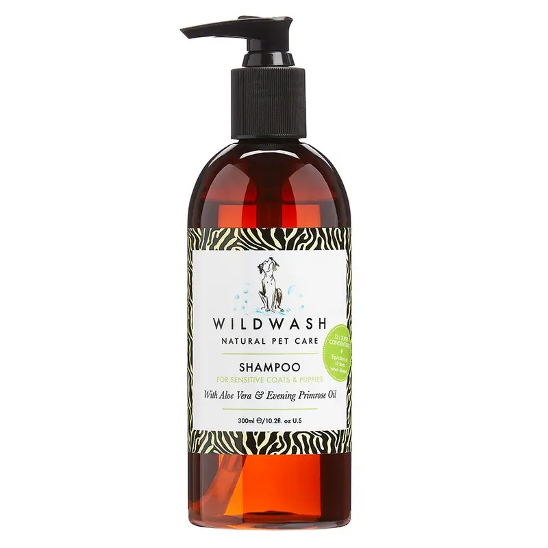 Wildwash Sensitive Shampoo For Itchy Allergy Skin For Dogs 300Ml