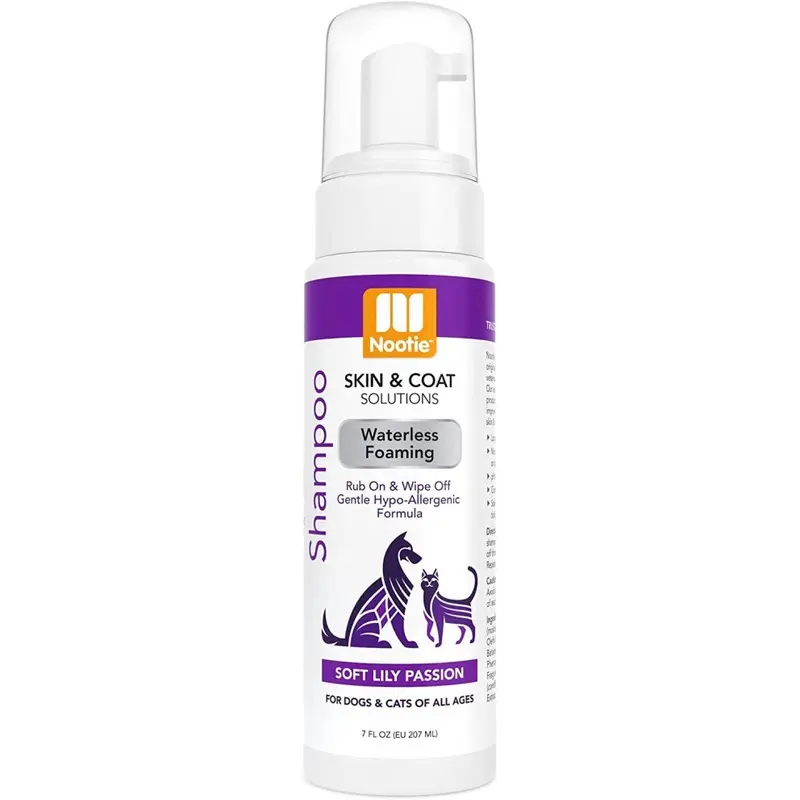 Nootie Nooties Dog/Cat Foaming Shampoo With Anti-Oxidents, Soft Lilly Passion