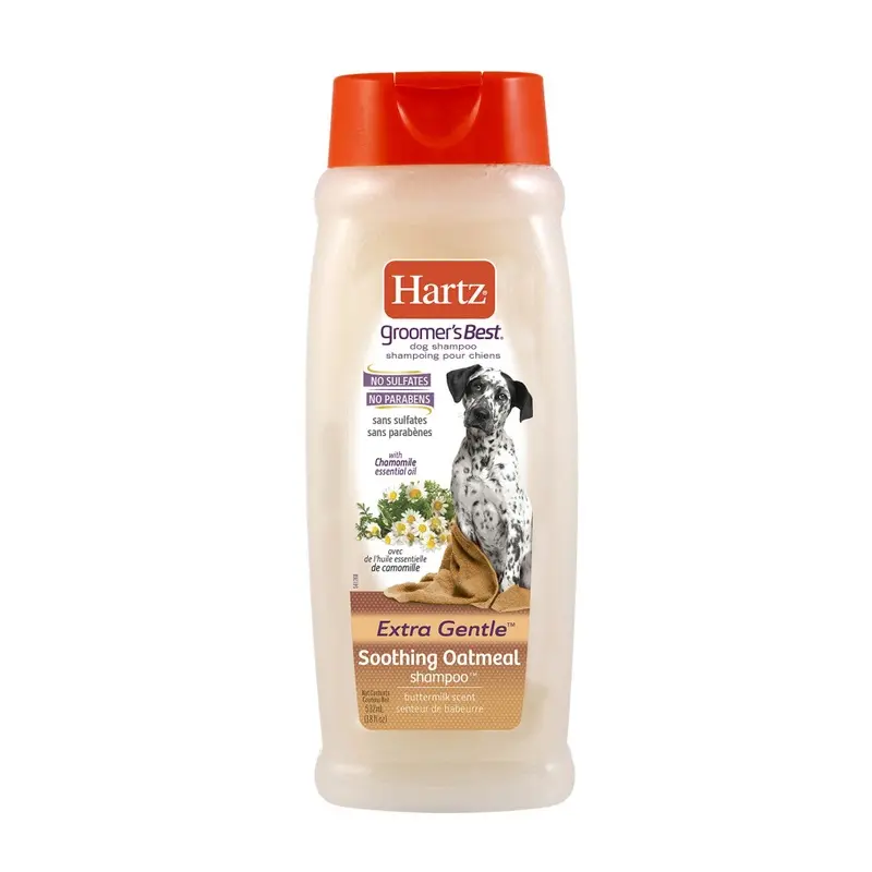 Hartz Groomers Best Oatmeal Shampoo 18-Ounce Size 18