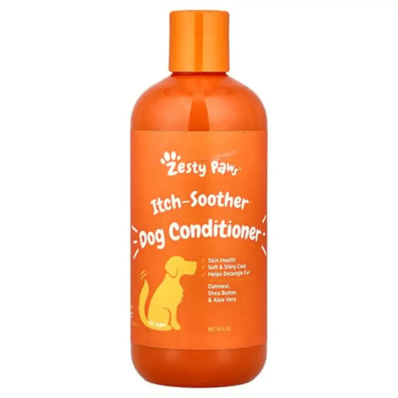 Zesty Paws , Itch-Soother Dog Conditioner, All Ages, 16 Fl Oz