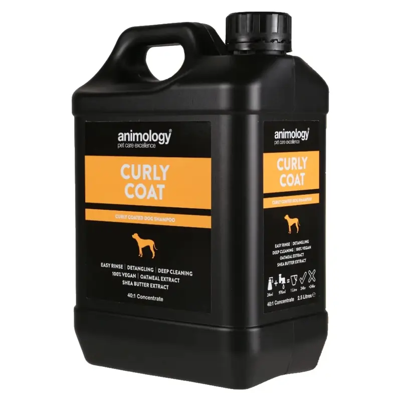Animology Curly Coat Dog Shampoo 2.5 Litre