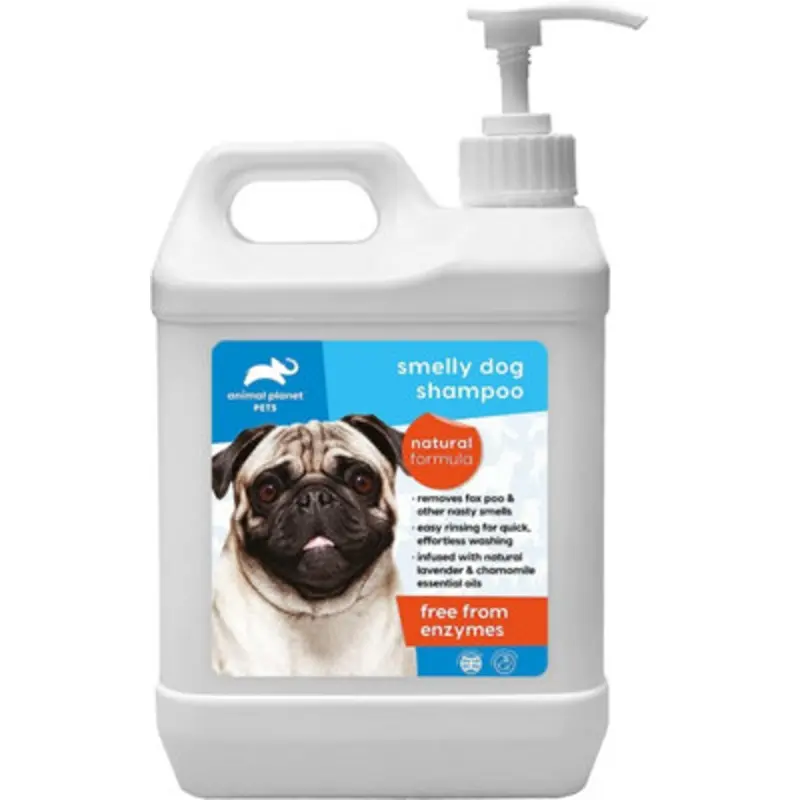 B&Q Lavender Assured Products Animal Planet - Smelly Dog Shampoo - Litres Size 2.5