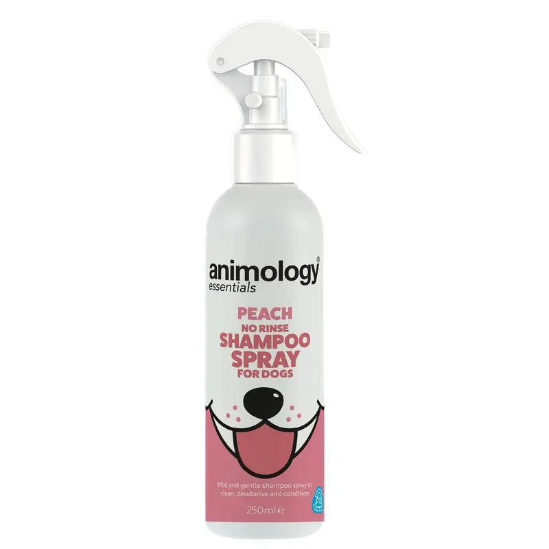 Unisex Animology Essentials No Rinse Shampoo Spray Peach