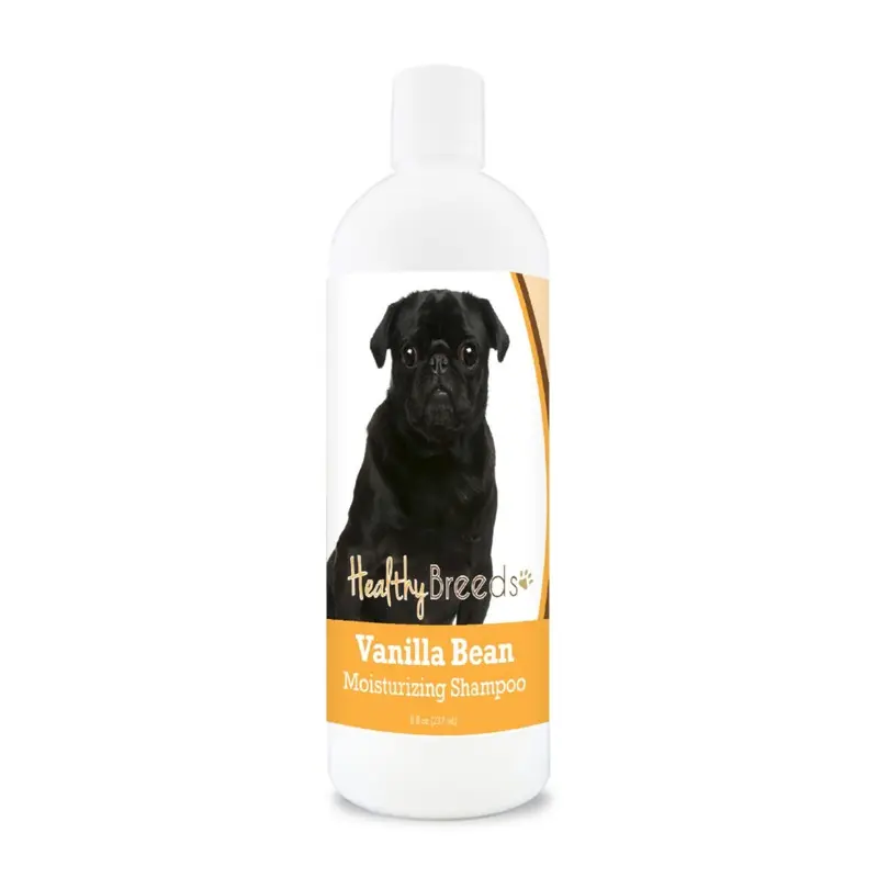 Healthy Breeds Pug Vanilla Bean Moisturizing Shampoo 8 Oz 8Oz