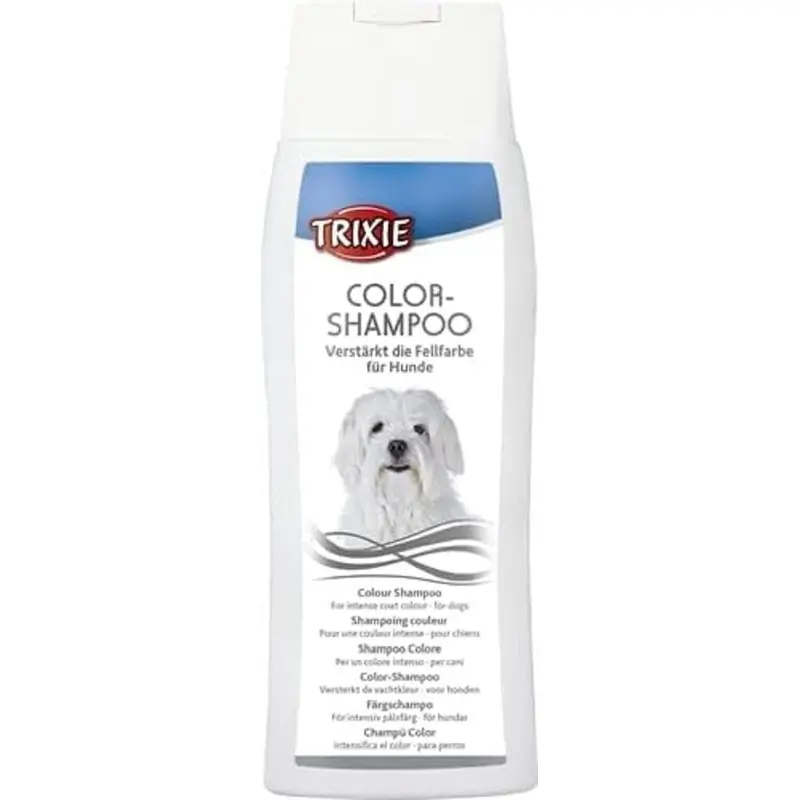 Trixie Colour Shampoo, 250 ml, White, Pack of 1