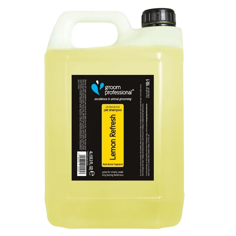 Groom Professional Lemon Refresh Shampoo 4L