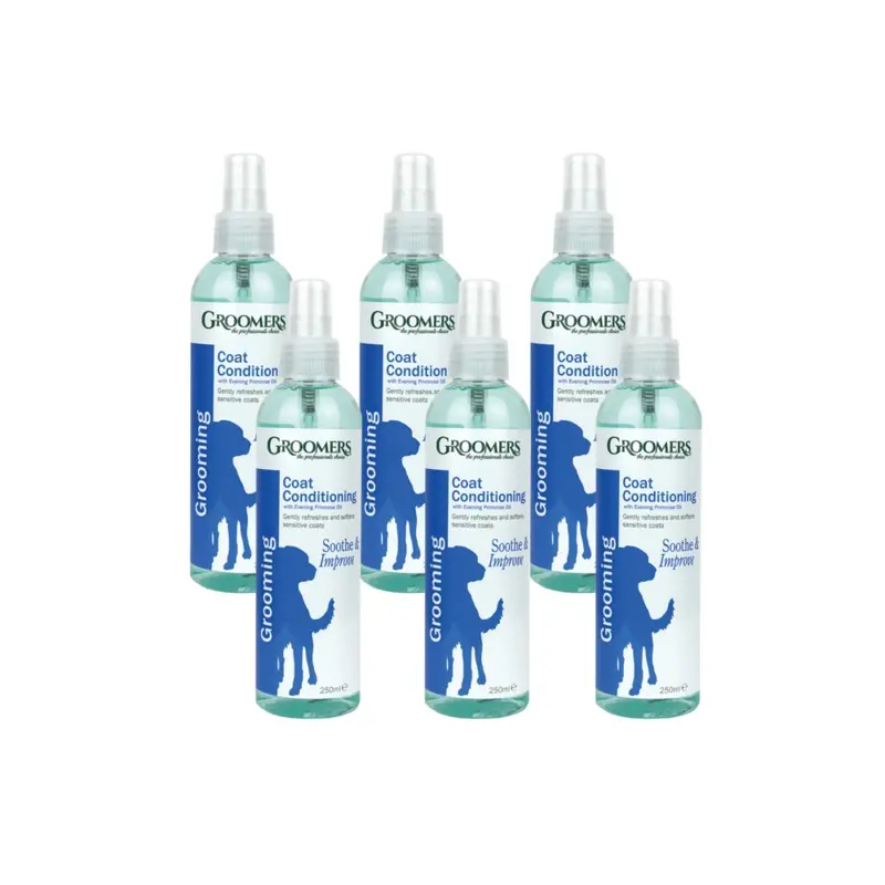 Groomers Coat Conditioning Spray 250ml - 6 Pack