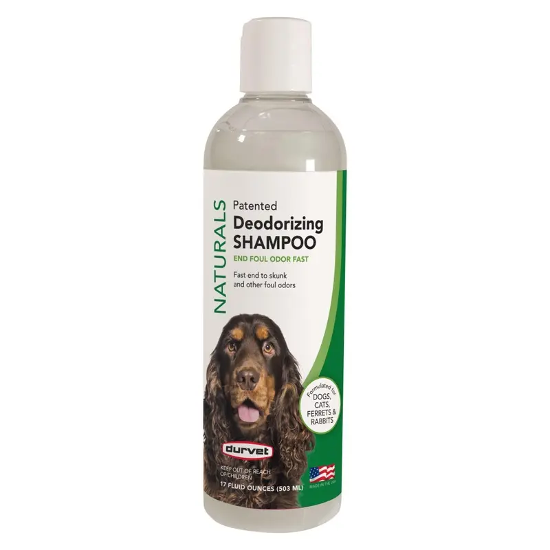 Durvet Naturals Deodorizing Shampoo 17-Ounce Size 17