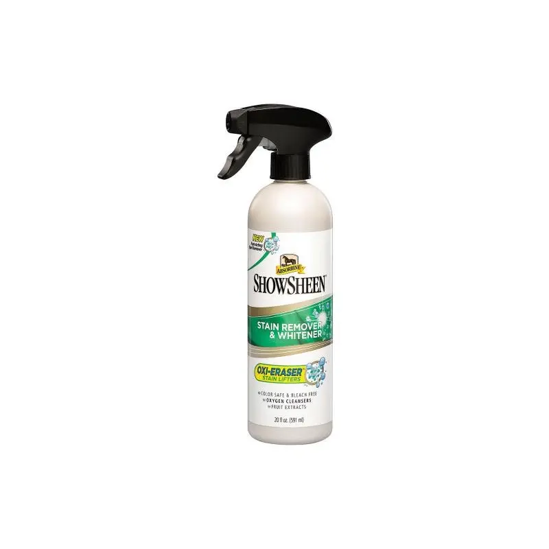Absorbine Showsheen For Horses - Stain Remover And Whitener - Spray 591Ml