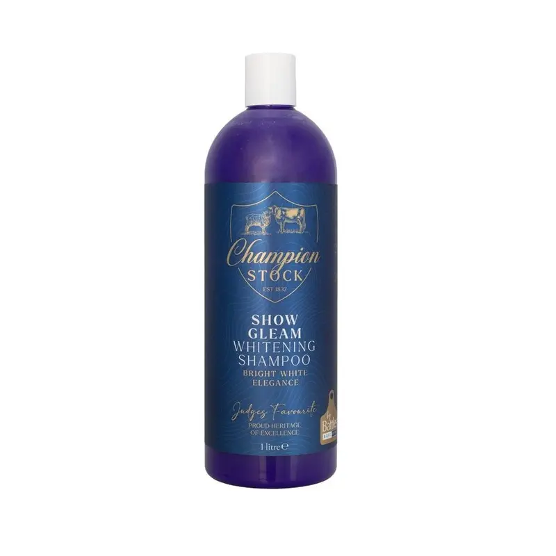 Champion Unisex Stock Show Gleam Whitening Shampoo -  One Colour 1 Litre
