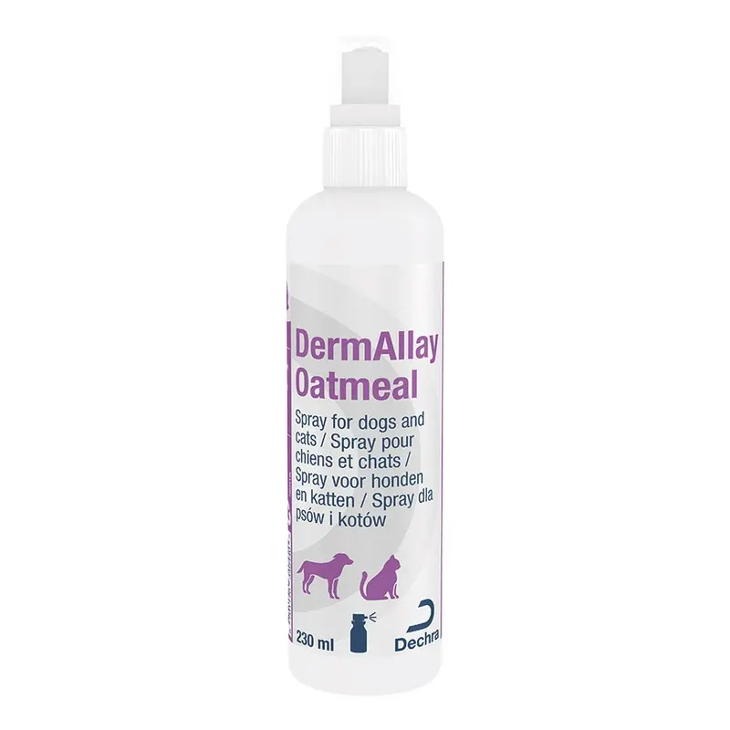 Dechra Dermallay Oatmeal Conditioning Spray For Dogs And Cats 230Ml
