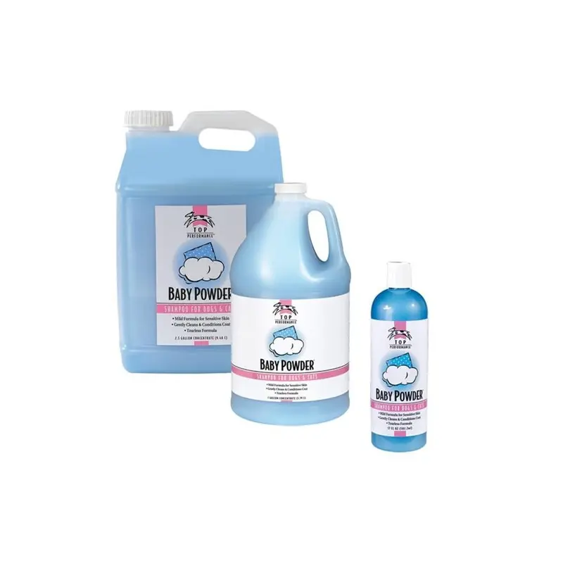 Petedge Tp566 93 Top Performance Baby Powder Shampoo Gallon Size 2.5