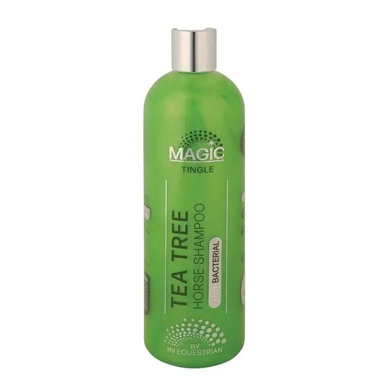 Hy Equestrian Magic Horse Shampoos - Magic Tingle Tea Tree - White/Lavender 500Ml