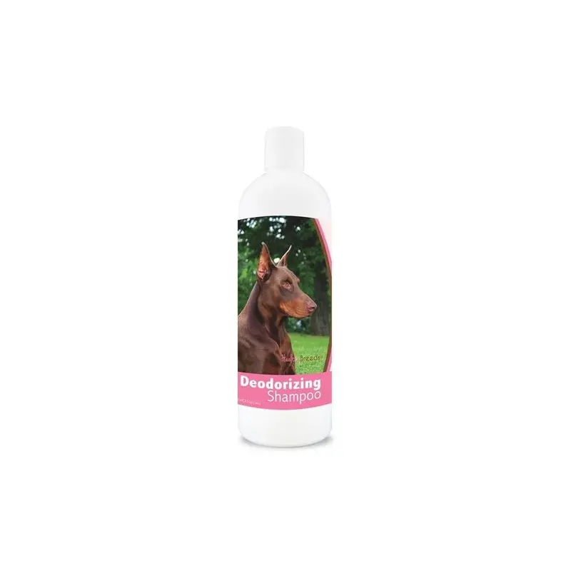 Healthy Breeds 840235117254 16 Oz Doberman Pinscher Deodorizing Shampoo 16Oz