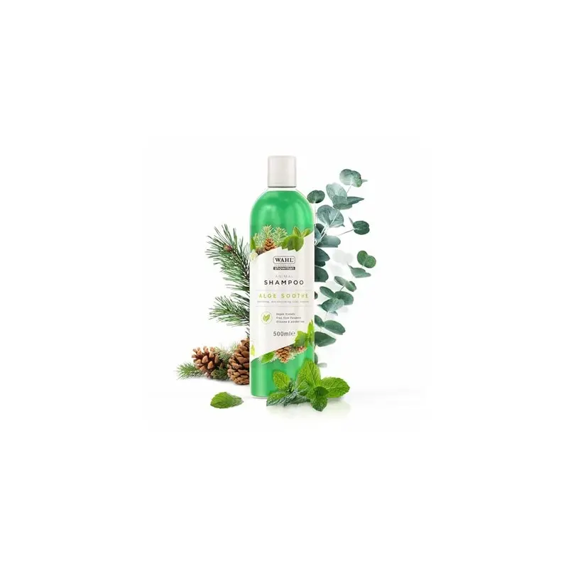 New Wahl Aloe Soothe Dog Shampoo, Vegan, Sensitive Skin, 500Ml