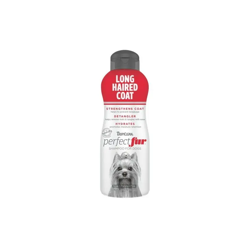 Tropiclean Perfect Fur Long Haired Coat Shampoo For Dogs