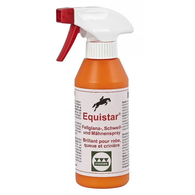 Stassek Orange Horse Coat Cleaner Equistar 250 Ml Size 12