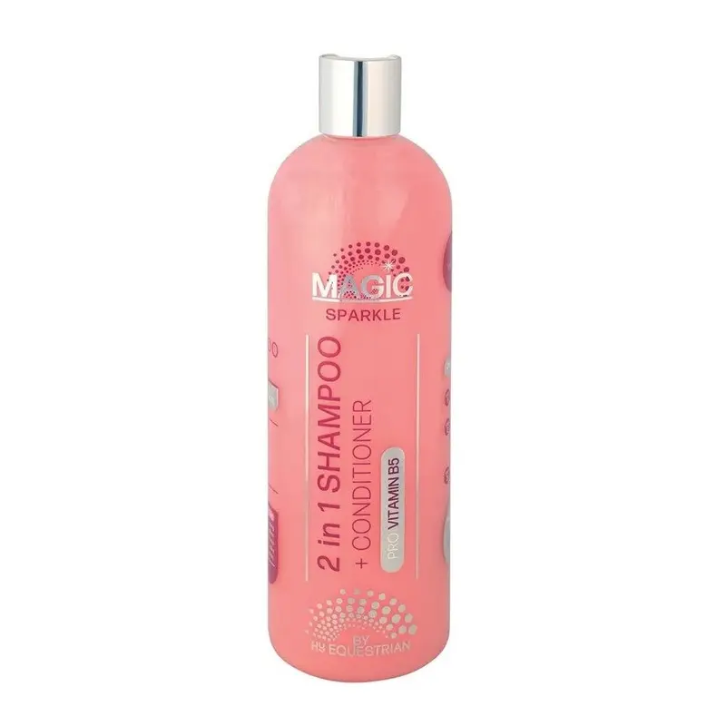 Hy Equestrian Magic Horse Shampoos - Magic Sparkle - White/Lavender 500Ml