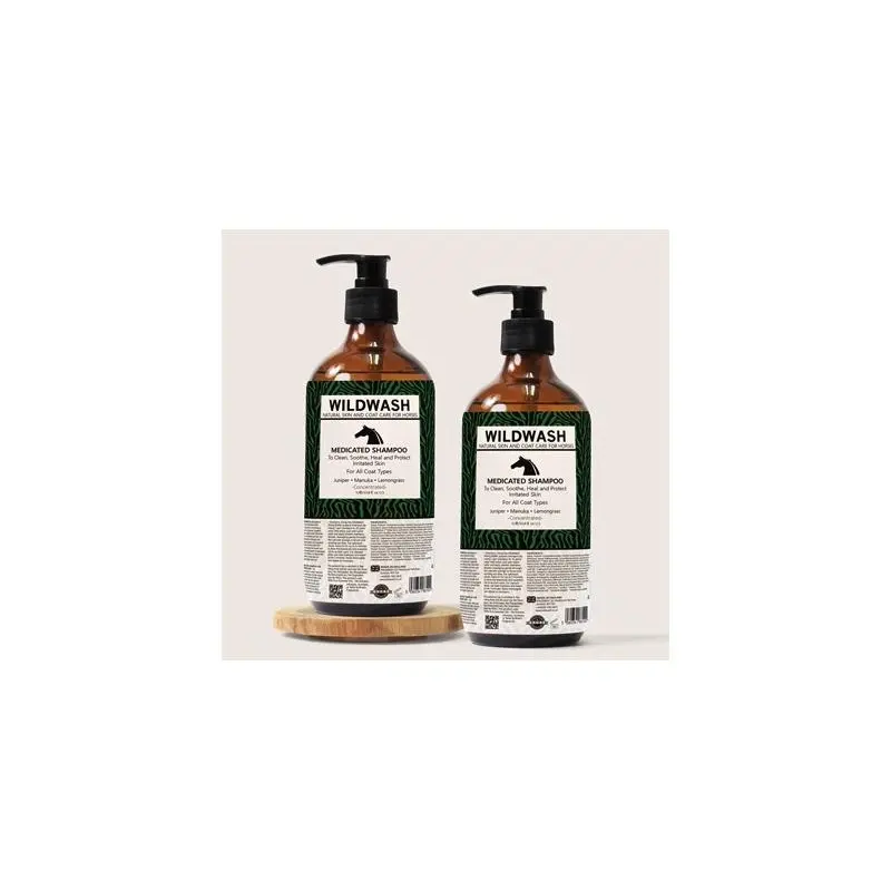 Wild Wash Medicated Horse Shampoo - Litre Size 1
