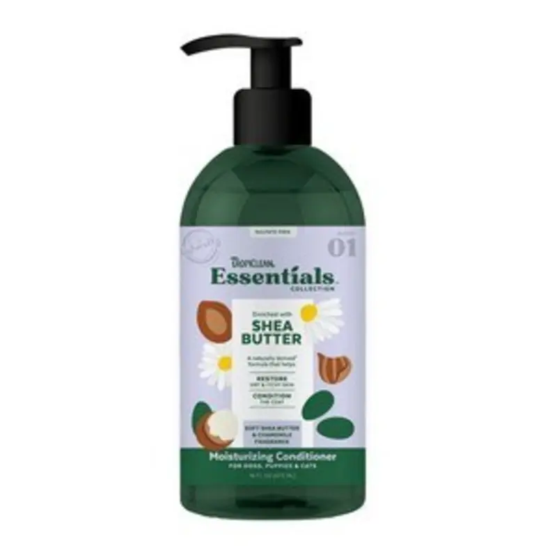 Tropiclean Essentials Shea Butter Conditioner For Dogs - 473Ml