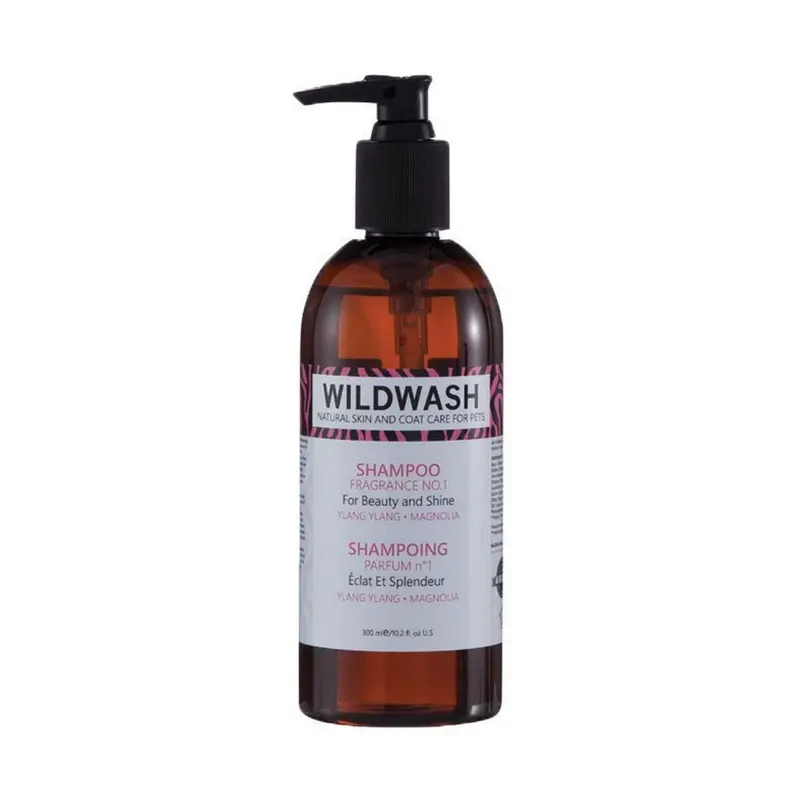 Wild Wash Beauty And Shine Dog Shampoo - Fragrance No.1 - Ylang Ylang And Magnolia - 300Ml