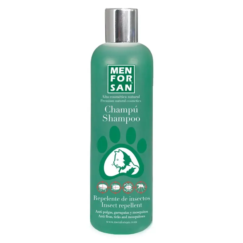 Menforsan Natural Repellent Shampoo for Cats 300 ml - Pack of 2