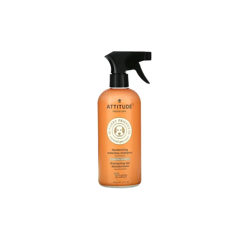 Attitude Lavender Deodorizing Waterless Shampoo, 473Ml